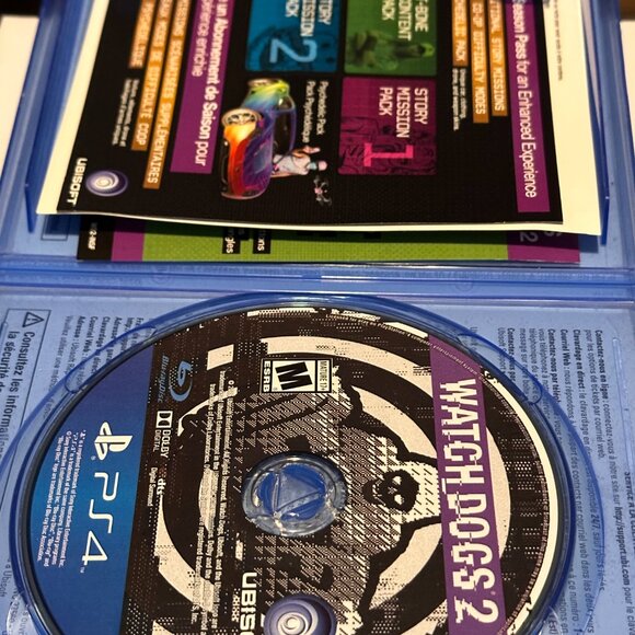 Watch Dogs 2 Sony PS4 Playstation 4 Complete in Box - Picture 3 of 3